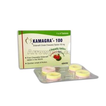 KAMAGRA CHEWABLE 100MG (SILDENAFIL CITRATE)